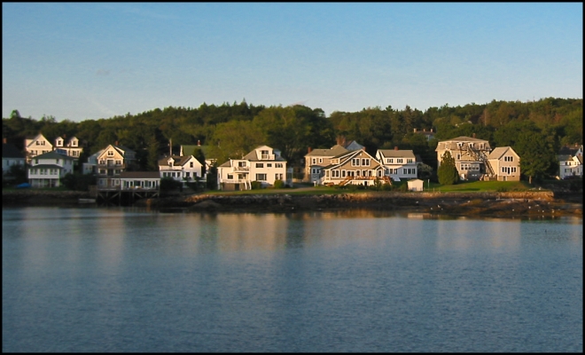 Boothbay Harbor - New England, Maine - USA